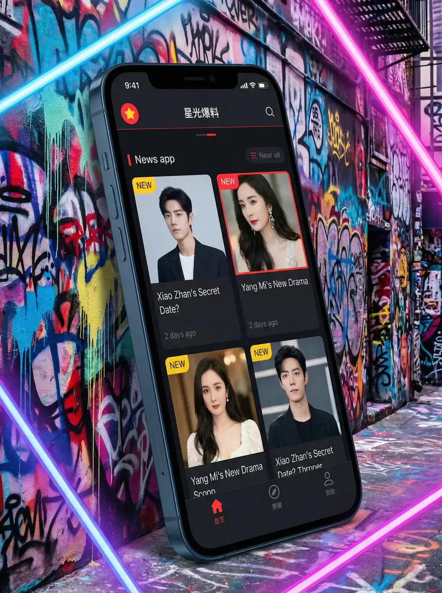 苍进空 APP界面展示 - 掌上吃瓜神器